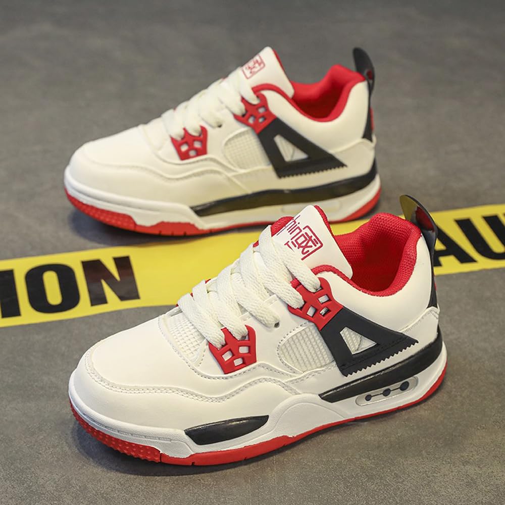 Kinder Basketball Schuhe Sportschuhe Jungen Mädchen Studenten Freizeitschuhe Sportschuhe für Grundschuler