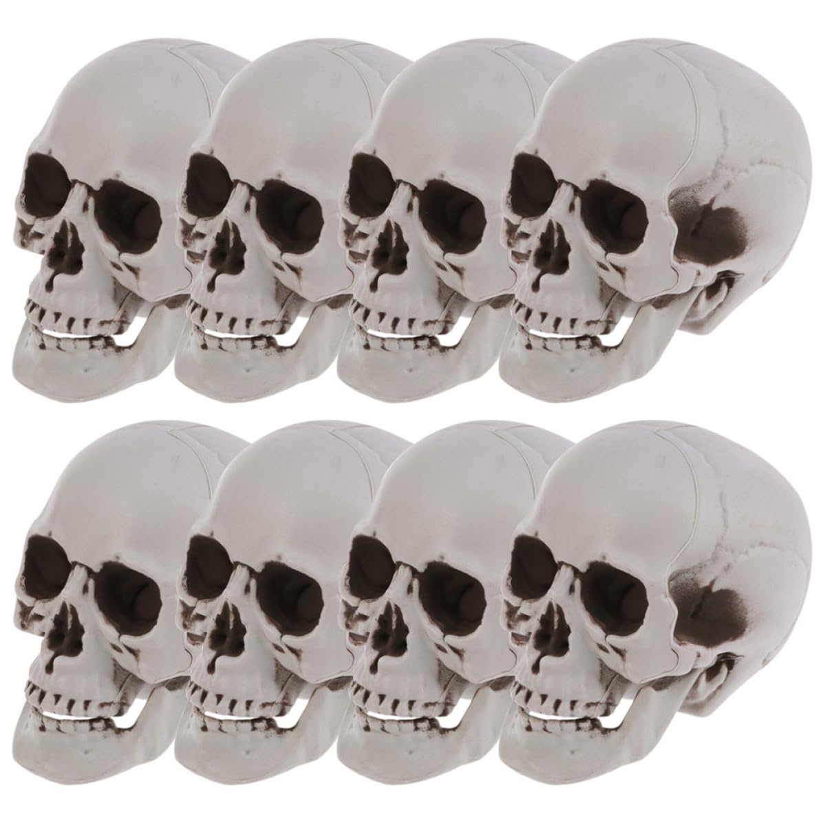 OSALADI 16 Deko für Simulierten Totenkopf Halloween Geschenkideen Pe