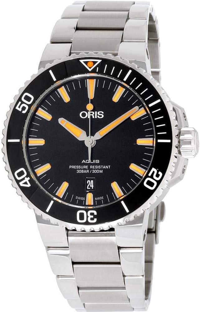 ORIS Aquis Date 733 7730 4159-07 24 05PEB Mens Liberia Ubuy