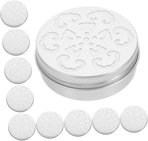 Miniatura 9 de BESTOYARD 20 piezas de caja de aluminio con rosca hueca para café, difusor de decoración de habitación goblincore para el hogar, equipo de