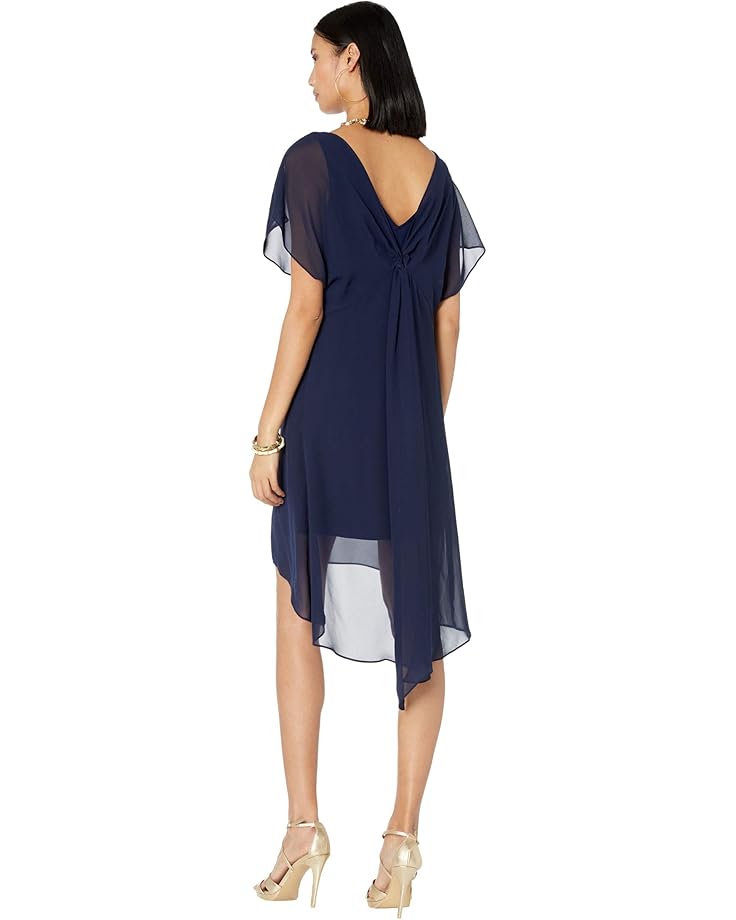Adrianna Papell Chiffon Overlay Sheath Dress - #3 of 4