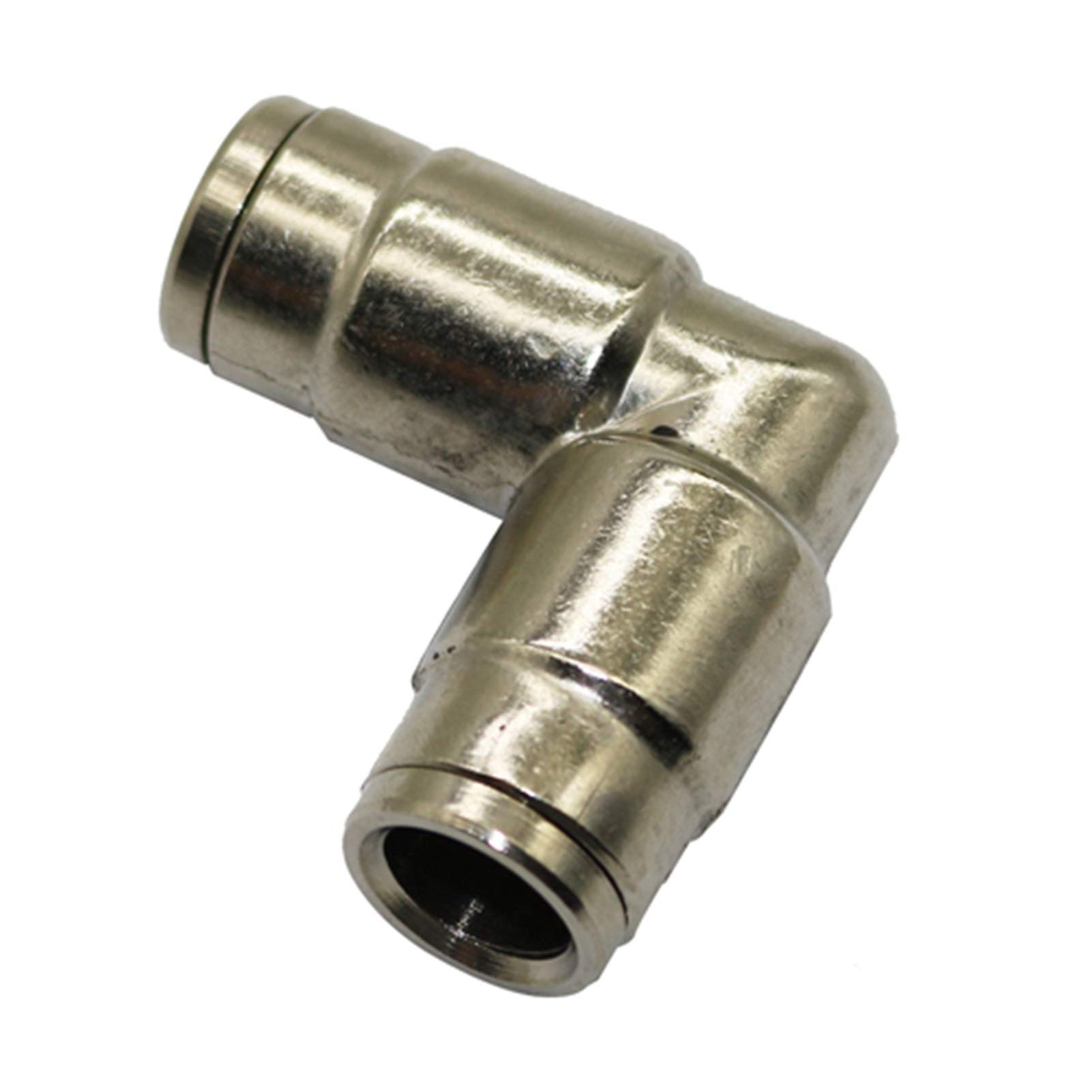 Adapter do węża ogrodowego 3/8" Szybkozłączka do systemu chłodzenia Gwint 3/16" Dysze przyłączeniowe TConnector (20 szt.) (Kolor: Złącze łokciowe, Średnica: 3/8'')