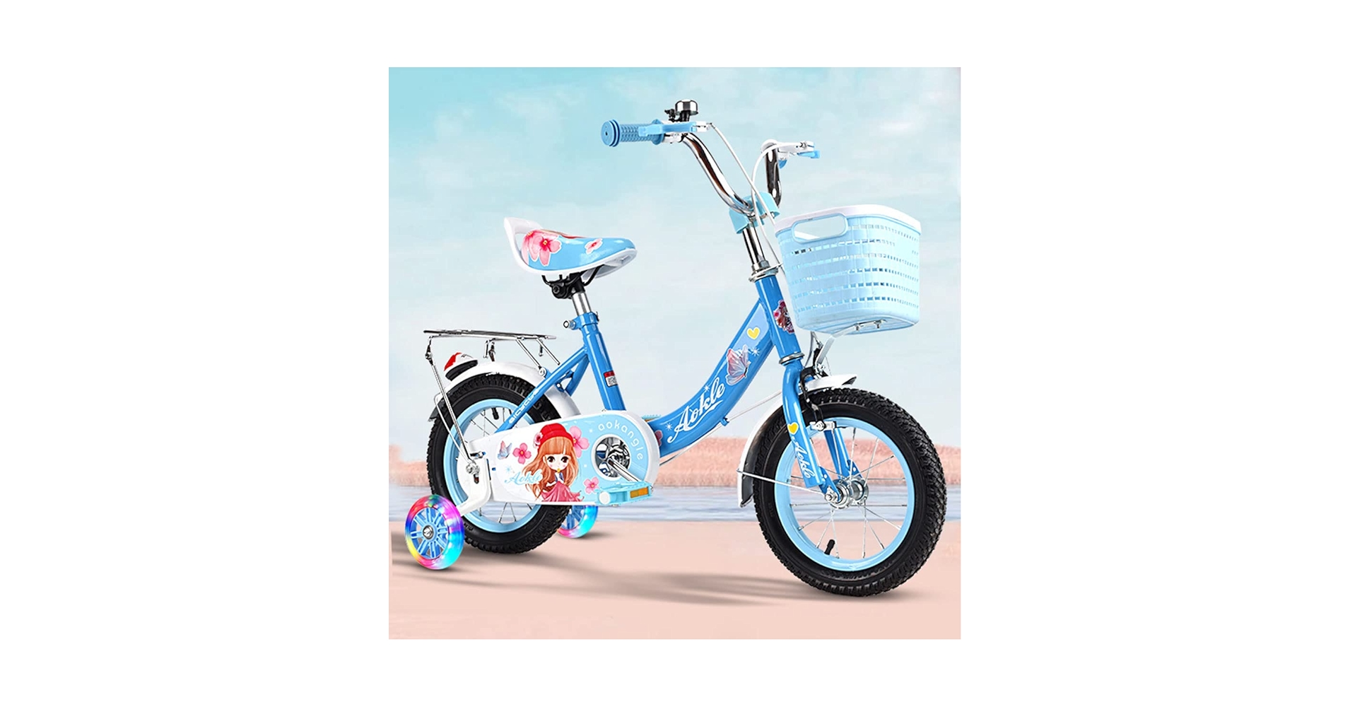 断捨離中★aoi　小学3年生以上　キッズ用自転車ブルー6速ギア付　手渡希望 楽天市場】子供用自転車 補助輪付き 安全 BAA 環境基準適合車