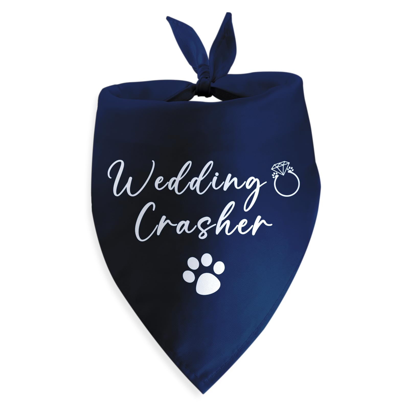 Wedding Crasher Dog Bandana Dog Wedding Engagement Bandana Party Crashers Photo Prop Pet Scarf Accessories