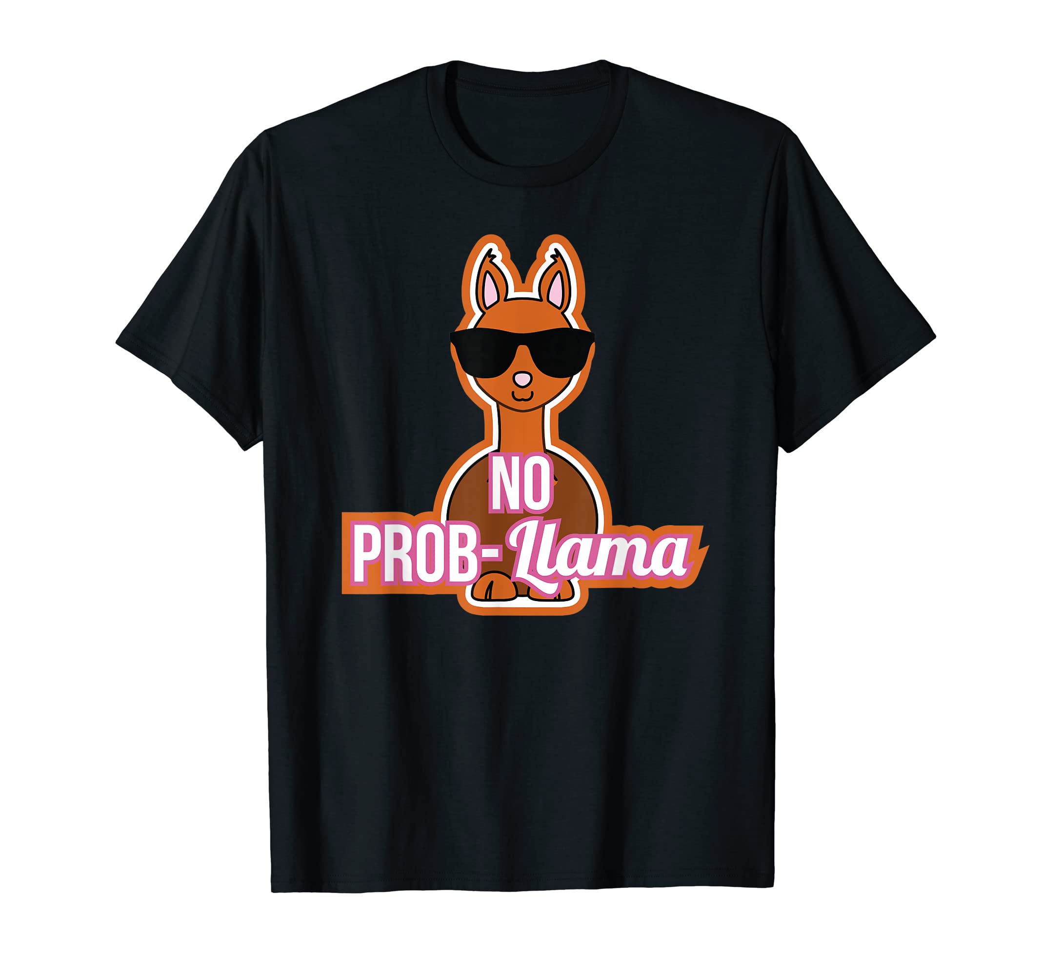 Funny No Prob LlamaT-Shirt