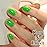 Double Rhythm 15ML Gel Nail Polish Pure Sheer Same Color Same Bottle Soak Off Gel Polish Art Manicure Salon DIY at Home for Women (Bright Green-A1042)