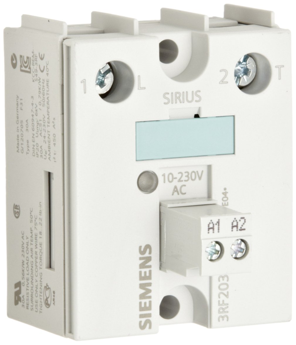 Siemens 3RF2 relais semi-conducteur tension 24/230 V courant alternatif 110/230 V