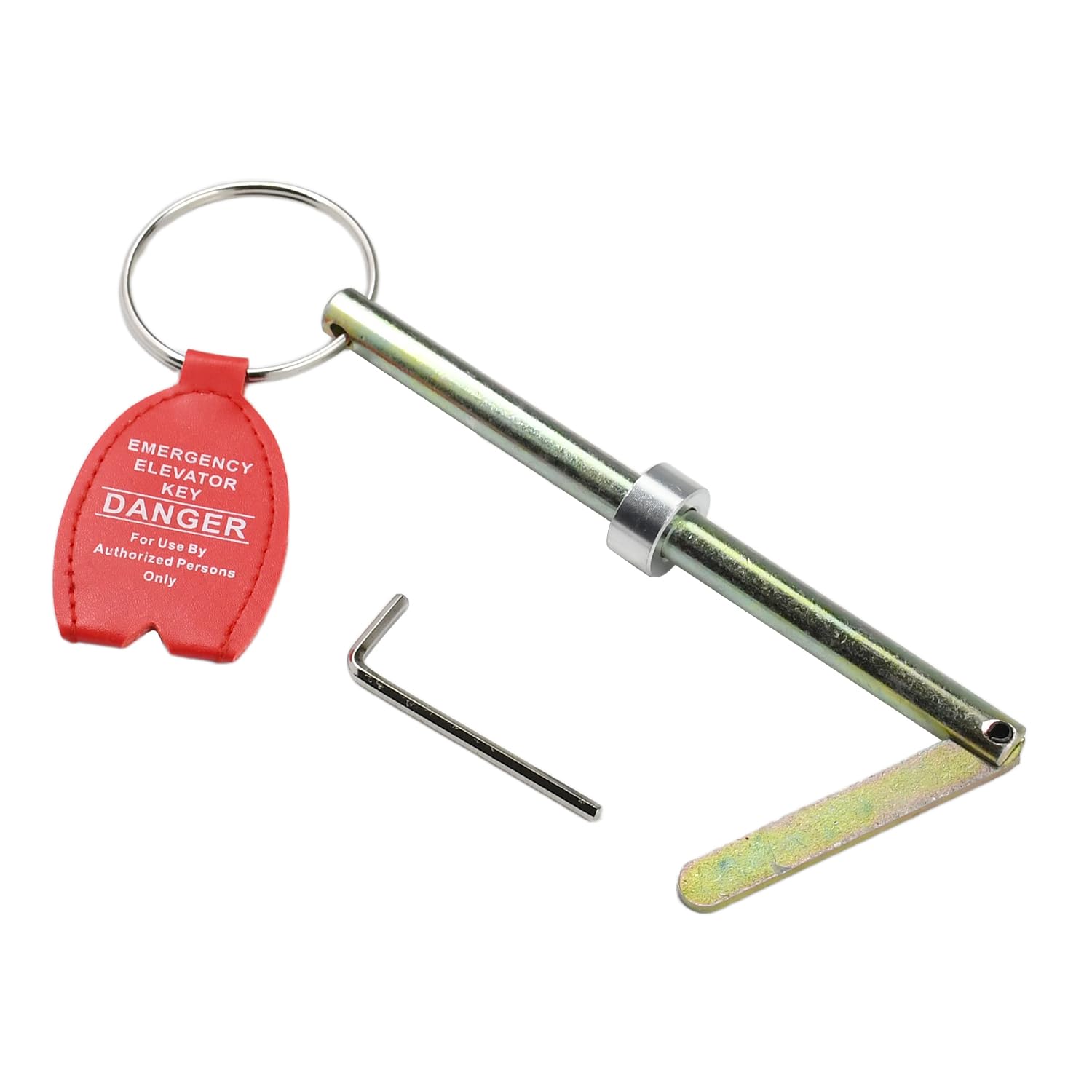 Galloparts Drop Key Emergency Elevator Door Key Compatible with Otis Compatible with Dover Compatible with ThysenKrupp Compatible with KONE Elevators