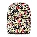 Finex Mickey Mouse & Minnie Mouse Tagesrucksack aus Segeltuch mit 15-Zoll-Laptop-Staufach