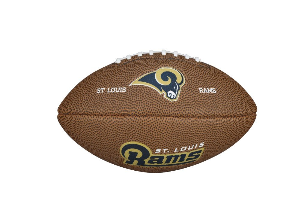 WILSON NFL Saint Louis Rams NFL Mini Team Logo Football-Saint Louis Rams