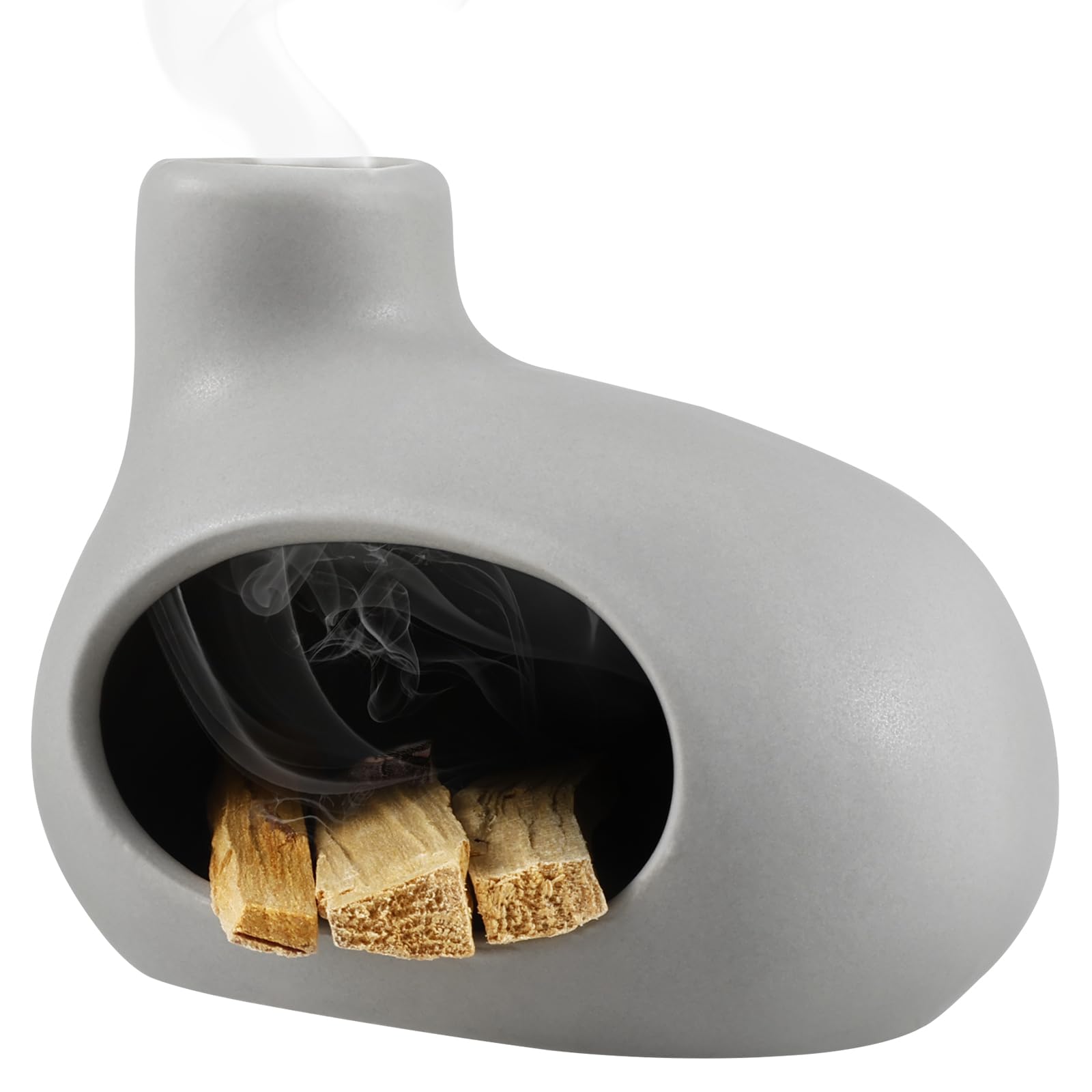 Ciotola Incenso 3 In 1 Elthmpr - Ceramica Per Palo Santo E Bastoncini