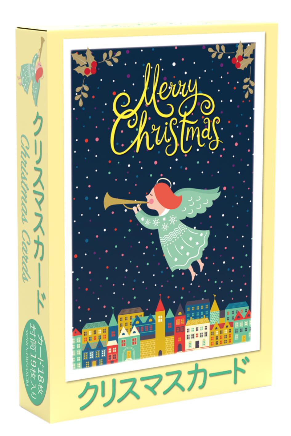 Amazon | クリスマスBOXカード 喜びを知らせる天使 58768 カード