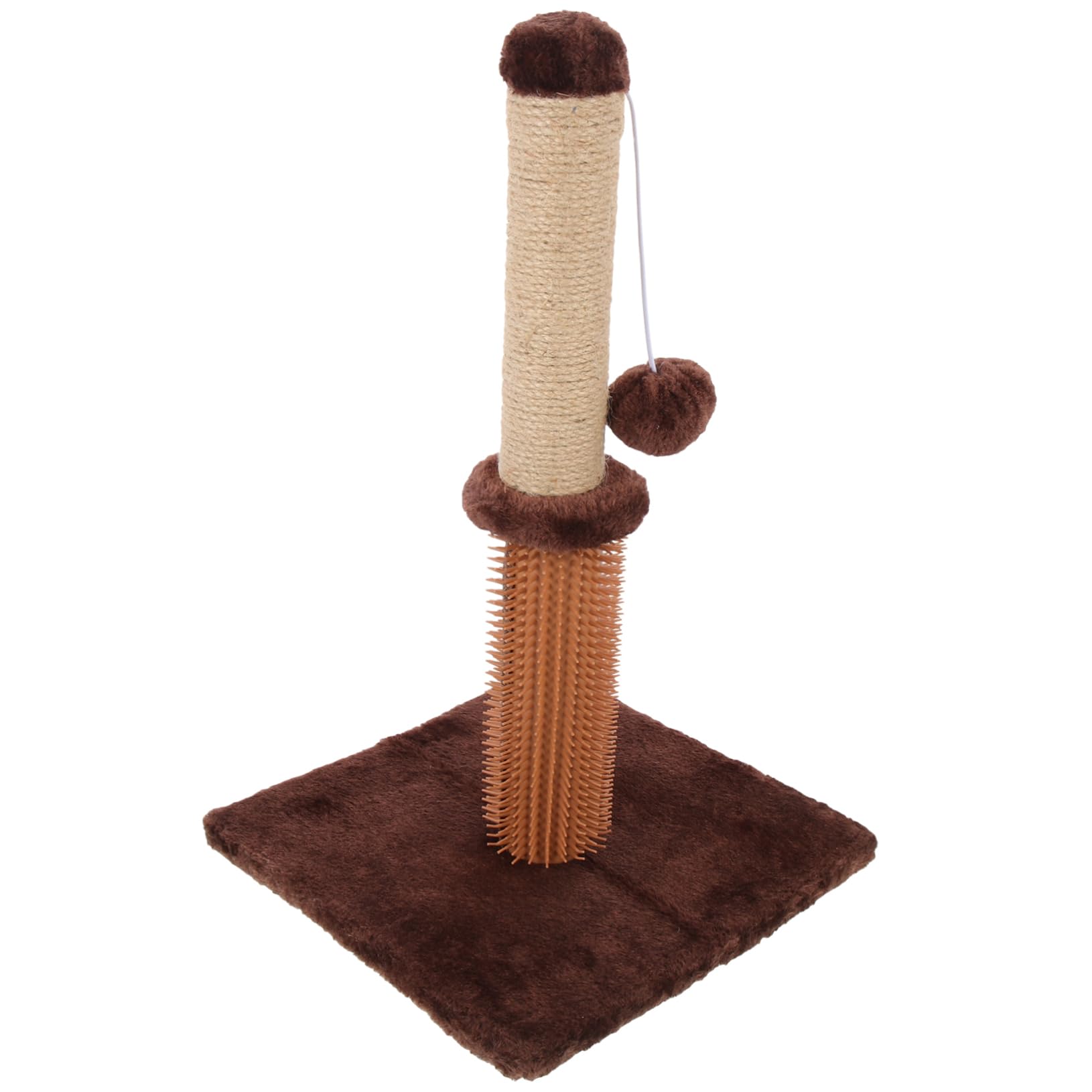 Toyvian Vertical Cat Scratching Post Durable Indoor Scratcher for Kittens Sturdy Design with Enhanced Friction Cat Claw Grinding Accessory for Household Use