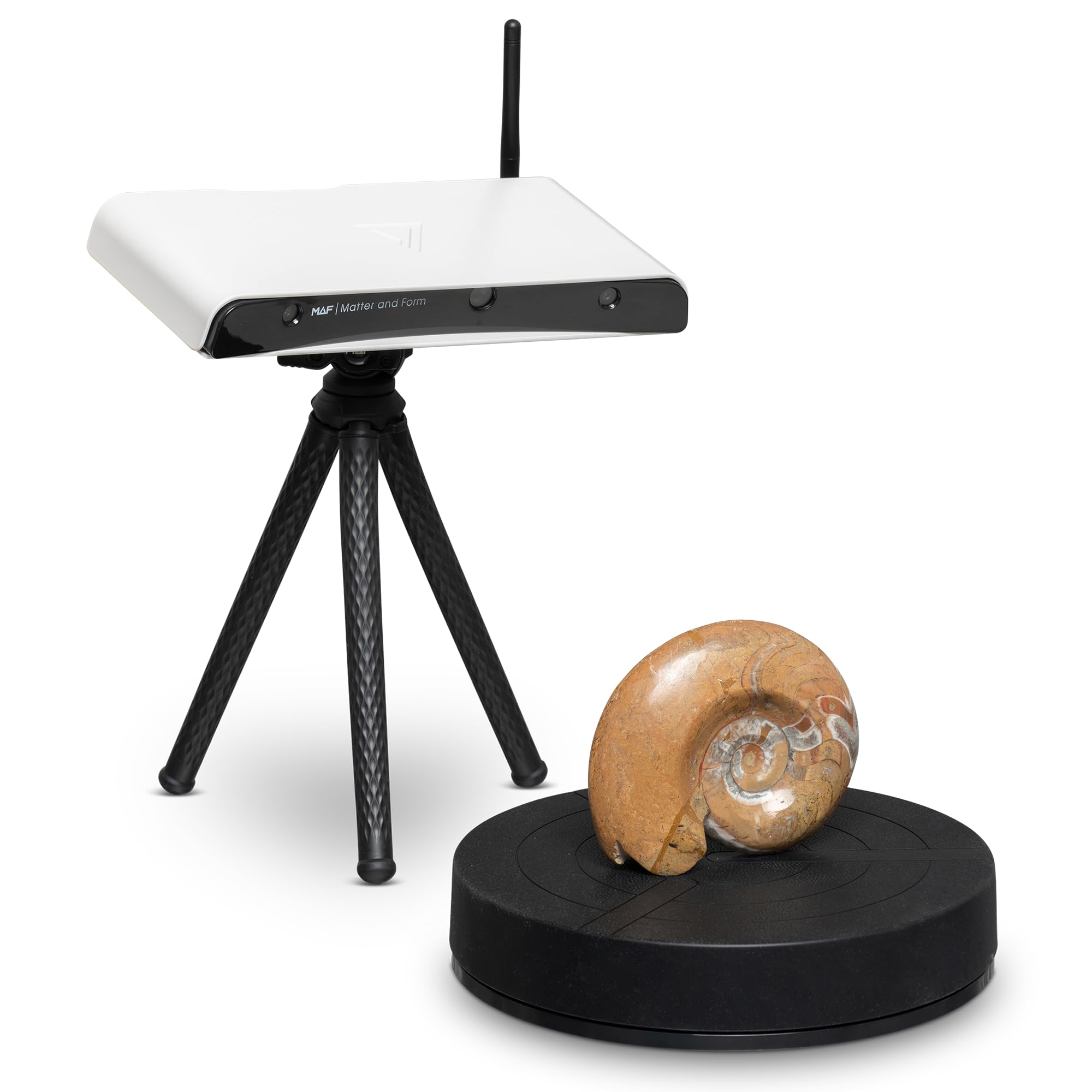 Matter and Form MAF 3スキャナー 高精度 3Dスキャニング Matter and Form Three 3D Scanner – 33 Micron Accuracy, Autofocus