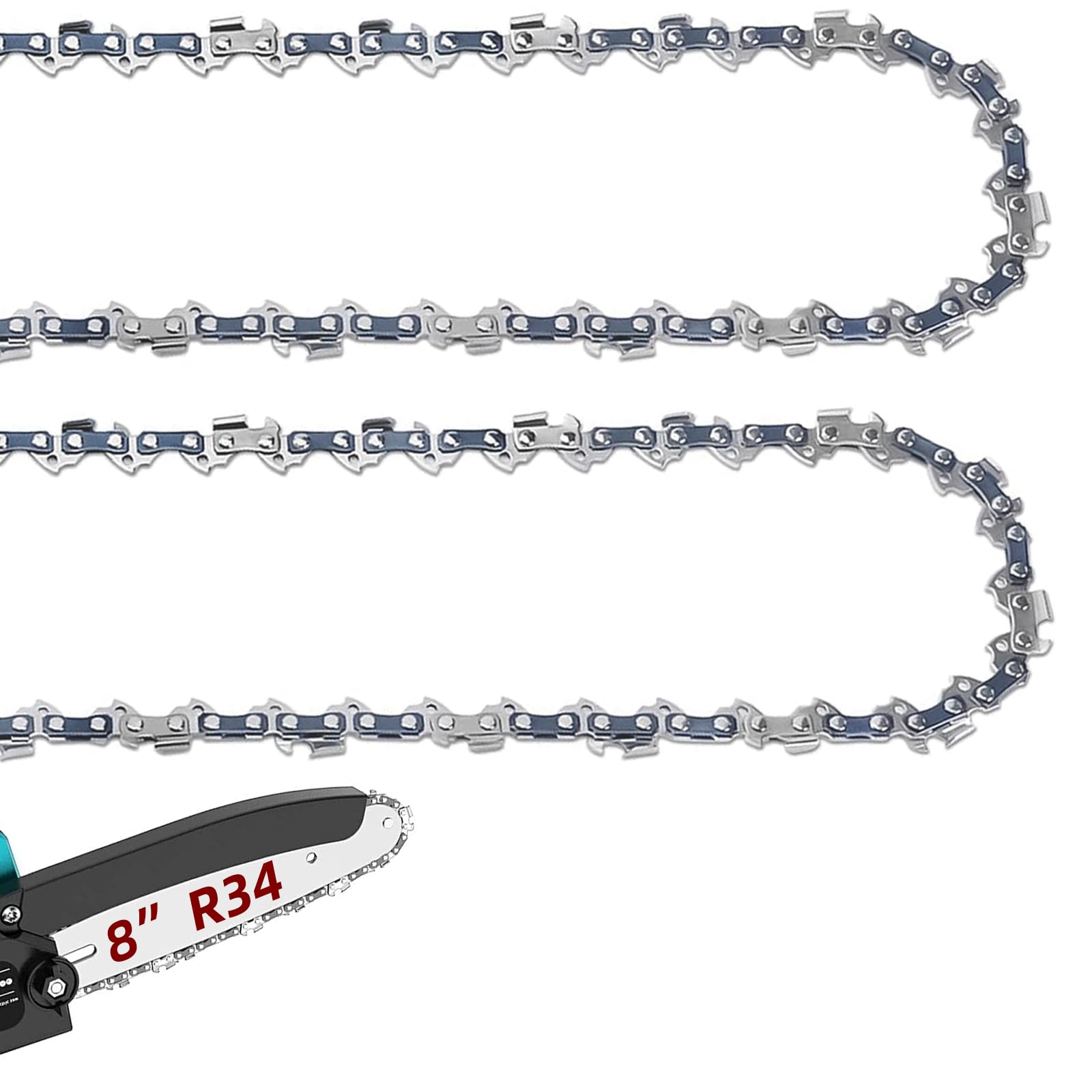 Amazon.com: 2 Pack 8 Inch Chainsaw Chain 043