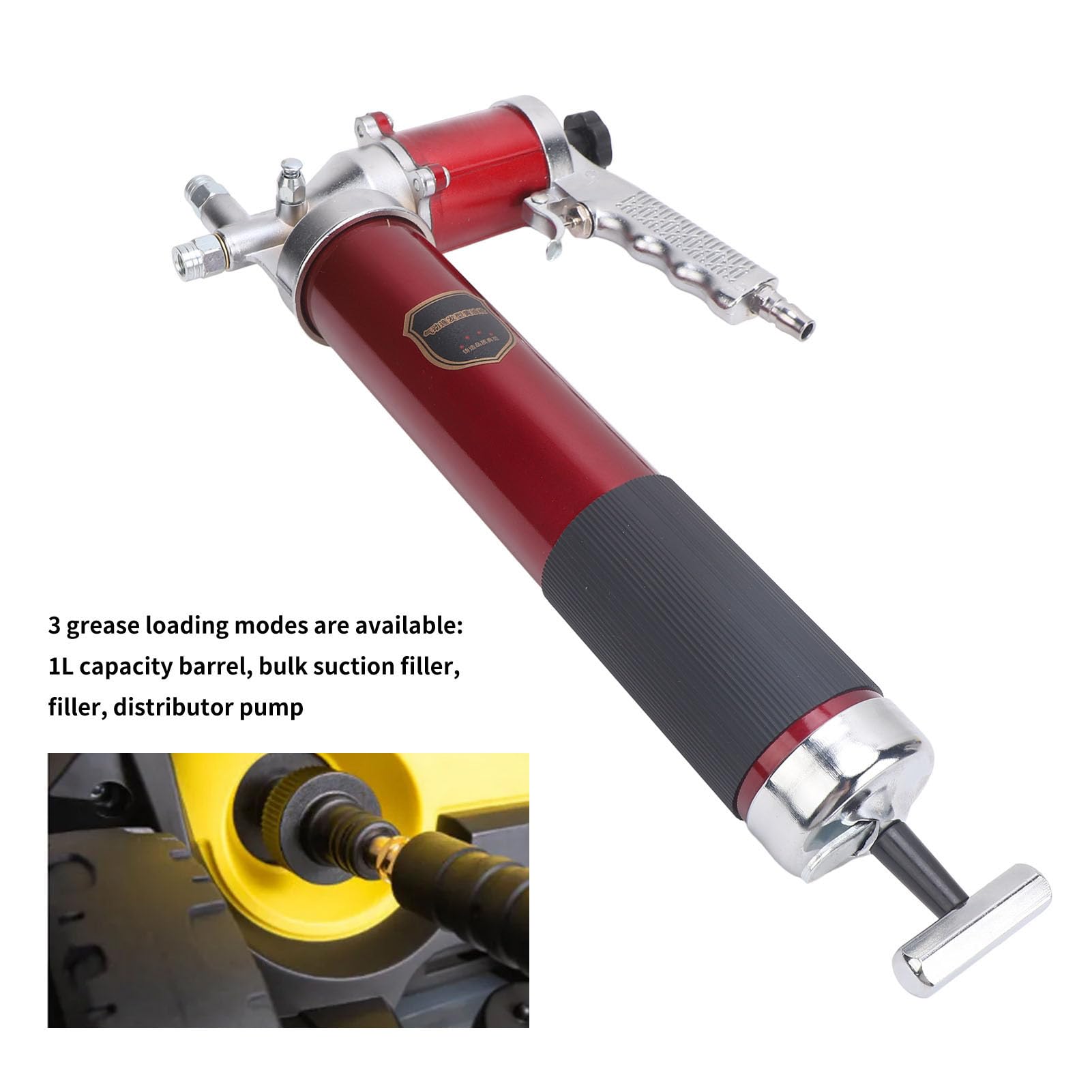 10000 do 12000 PSI Wysokociśnieniowa Olejarka Pneumatyczny Pistolet do Masła Automatyczne Smarowanie Mała Maszyna do Masła do Prac Mechanicznych i Motoryzacyjnych