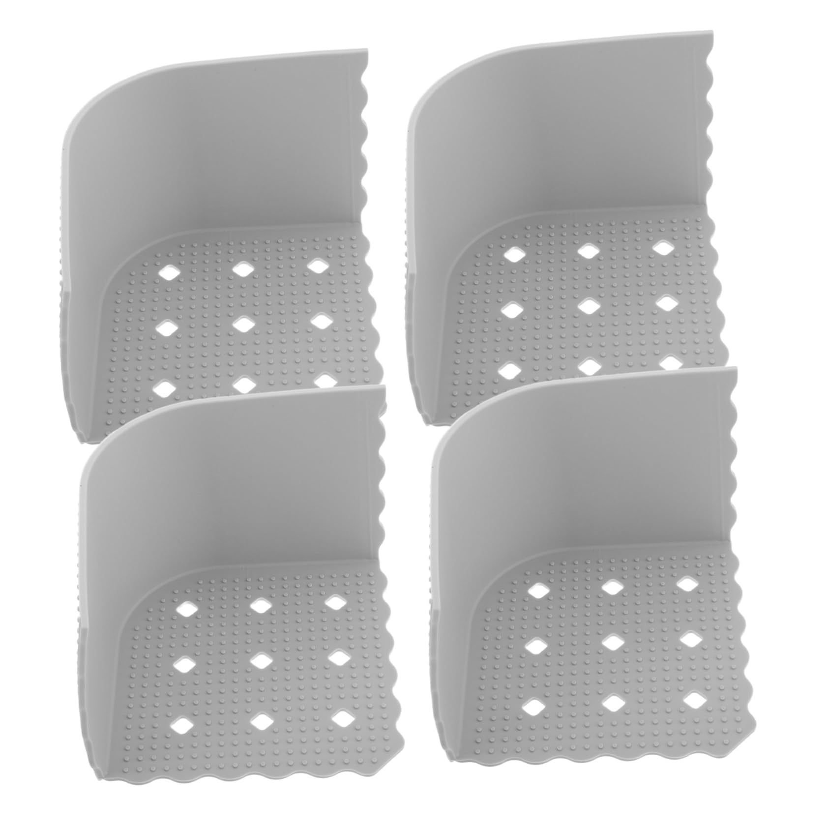 Cabilock 4pcs Silicone Bed Sheet Fasteners Invisible Slip Stabilizers for Fitted Bed for Use Slip Resistant Grippers for Enhanced Sleep Comfort