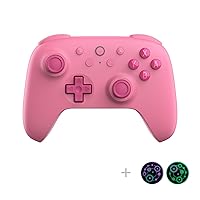 Vista 10 de 8Bitdo Ultimate 2C Hall Effect Joysticks Bluetooth Controller with Remappable L4/R4 Bumpers, 6-axis Motion Control, Rumble Vibration and Turbo