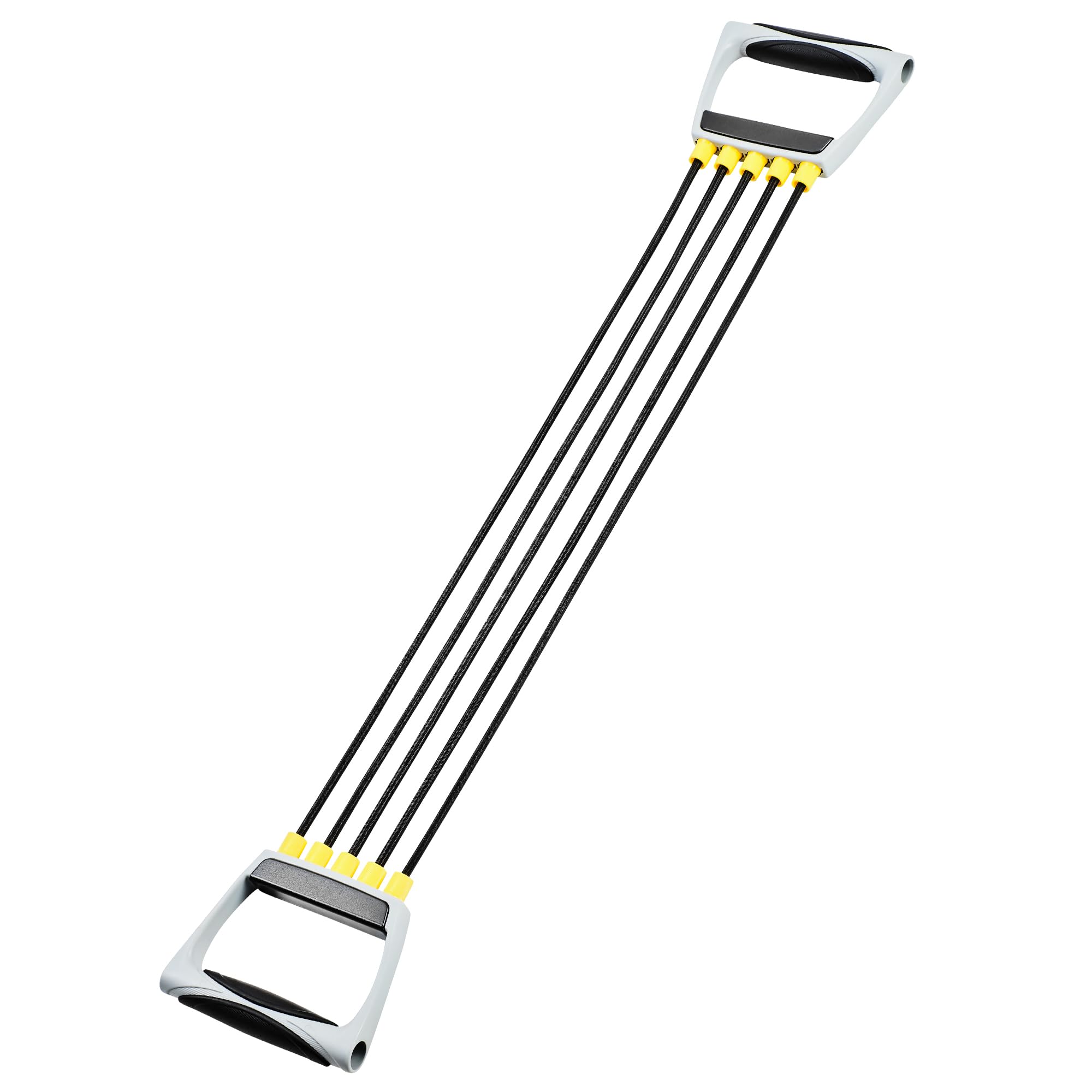 Bande De Résistance Pour Extenseur De Poitrine Avec 5 Tubes De Fitness Amovibles En TPE Avec Force De Traction Réglable, Convient Pour L' Entraînement Musculaire à