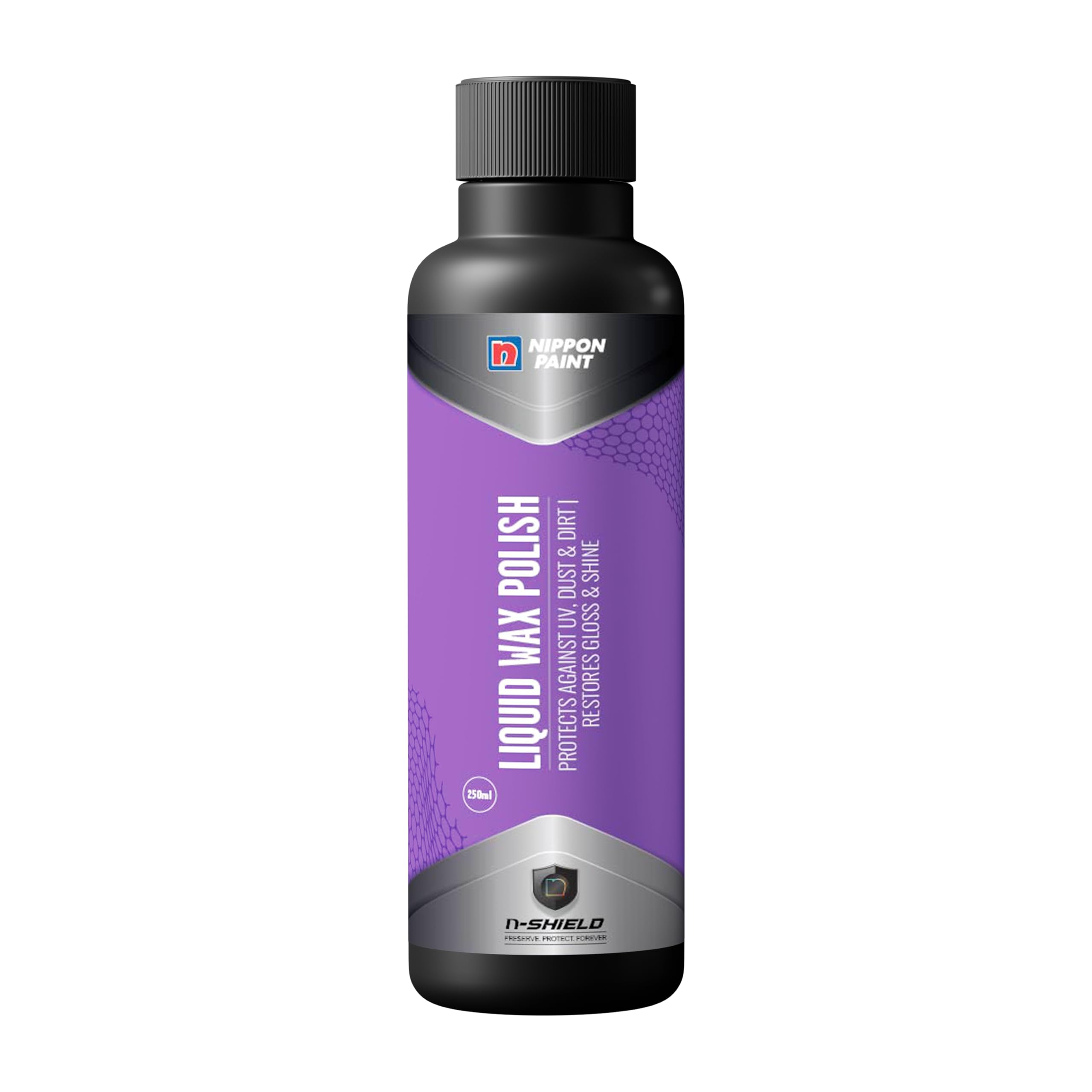 Nippon Paint n-Shield Liquid Wax Polish 250ml | Restores Car Paint Gloss, Protects from UV, Dust & Water, Long Lasting Shine-image-9