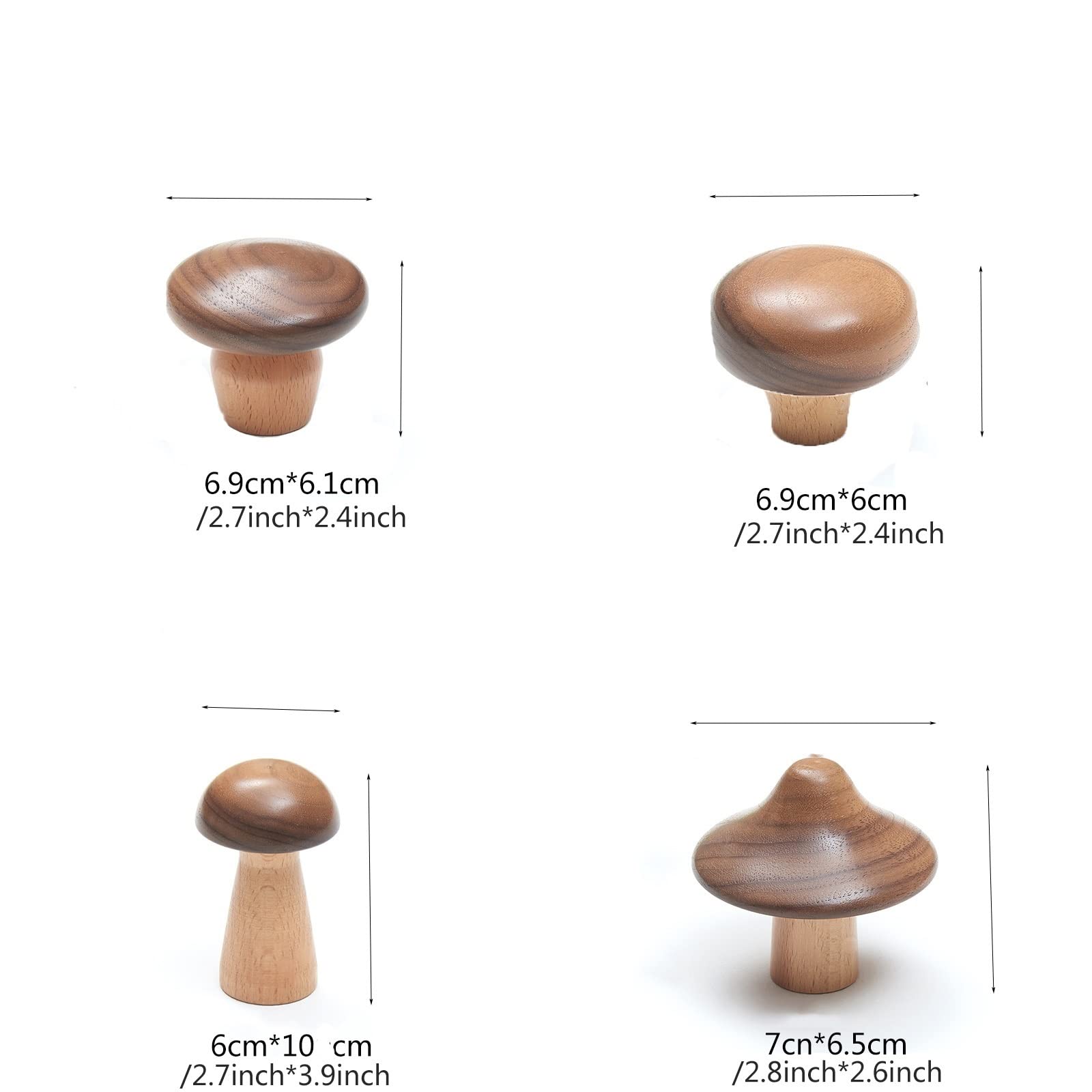Patères Pour Mur Mouris de champignon suspension à crochet serviette serviette suspendue serviette de serviette de douche de douche porte clé cuisine salle de bain s'amuser à crochet 4 morceaux Cintre