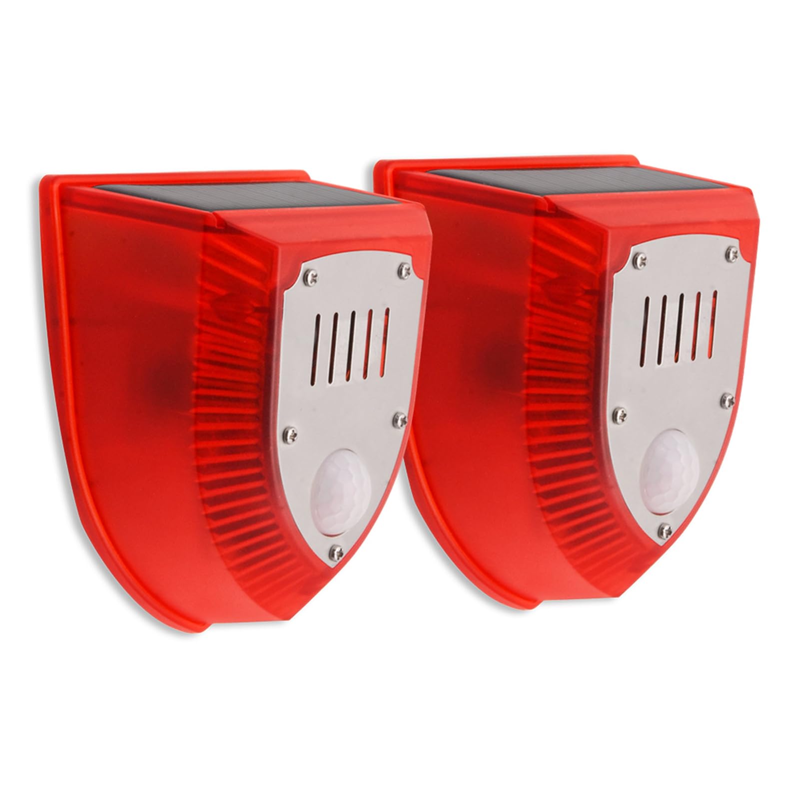 PIR Motion Sensor Solar Alarm, High-Performance Strobe Light