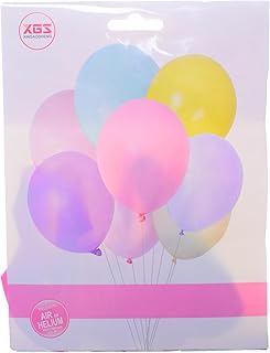 Fills With Air Or Helium Balloon Set - Multicolor