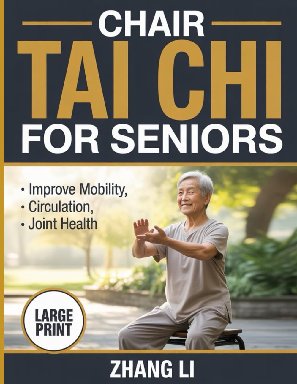 CHAIR TAI CHI FOR SENIORS: Safe Seated Exercises to Improve Mobility, Circulation, and Joint Health (THE GENTLE TAI CHI METHOD)