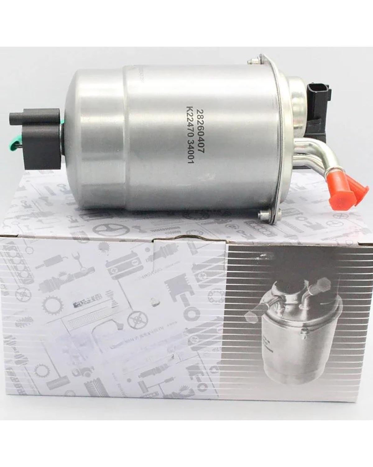 Filtro de Combustible 2014 para SsangYong Actyon para Rexton W + D20 Stavic 2,0 T para Korando C Turismo OEM 2247034001 Filtro de Combustible diésel Genuino Filtro de Aceite