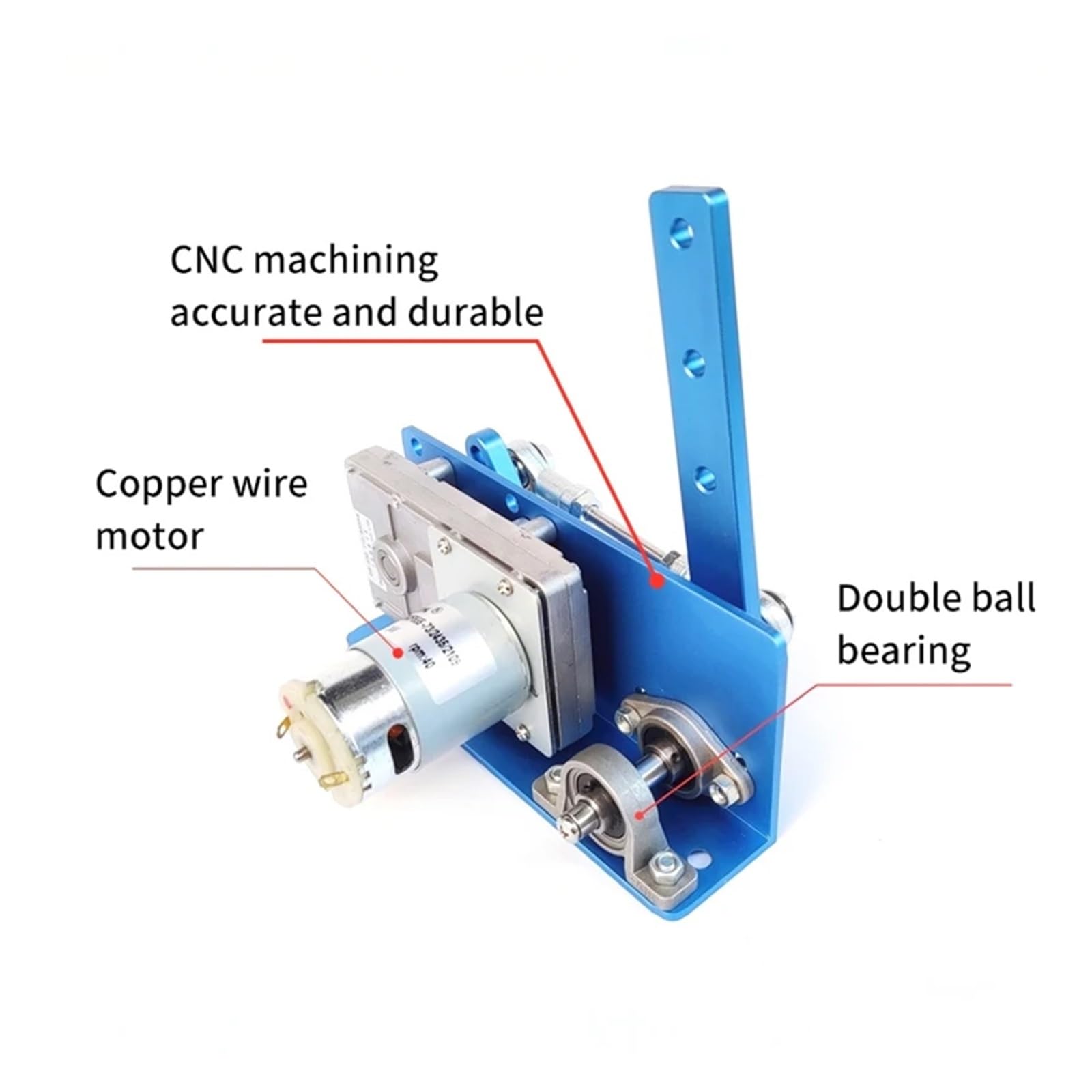 Motor de giro alternativo 24V DC 12V, Motor de engranaje, diseño artesanal, máquina Wobbler automática, ángulo de giro ajustable de 20-120 grados,Seguridad Confiable(12V 90times min,2)