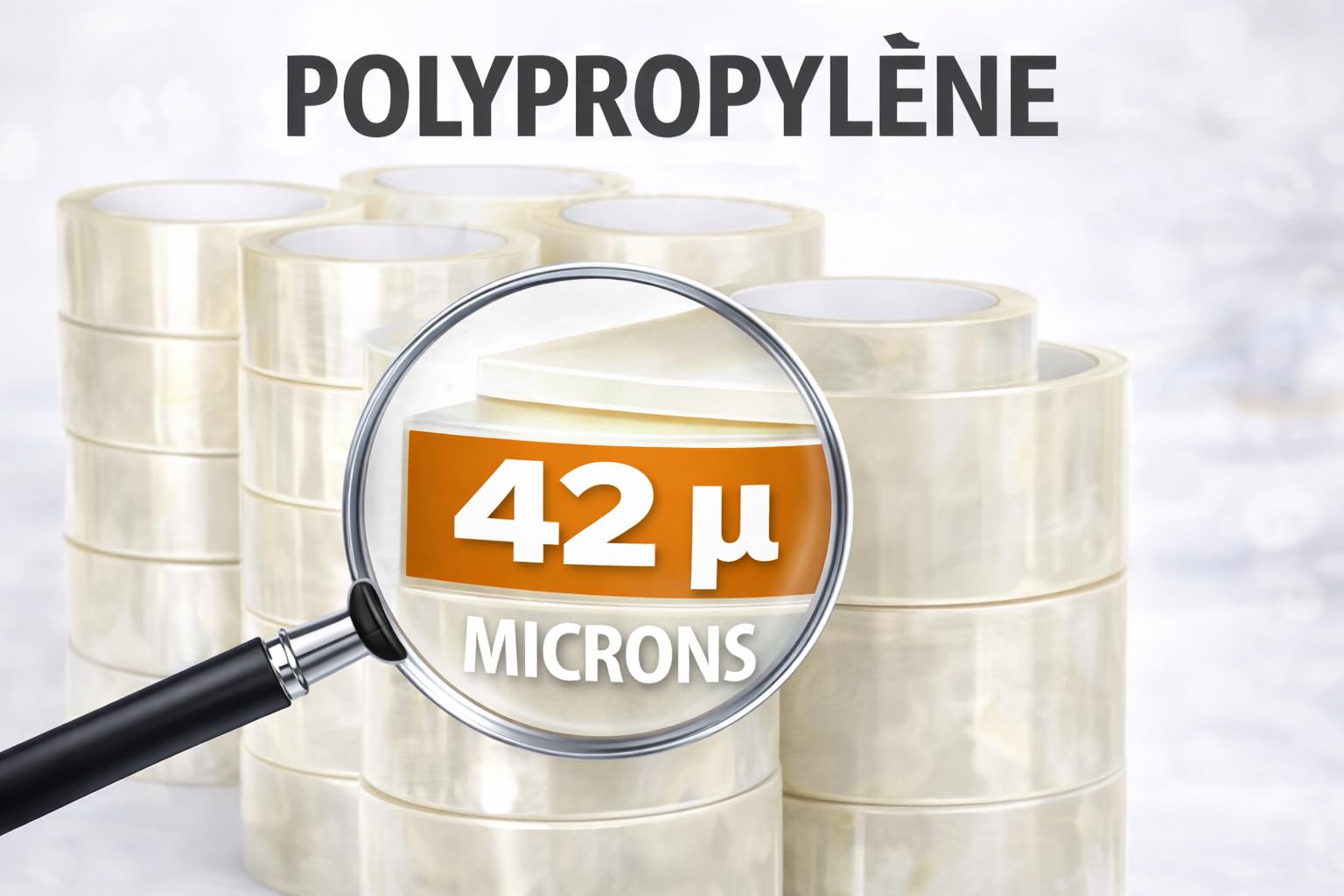 Ruban Adhésif Emballage Transparent 50 mm x 66 m – Lot de 30 Rouleaux + Dévidoir Offert – Adhésif Polypropylène 42 microns – Ruban Adhésif pour Cartons, Déménagement, Colis, Stockage et Expédition