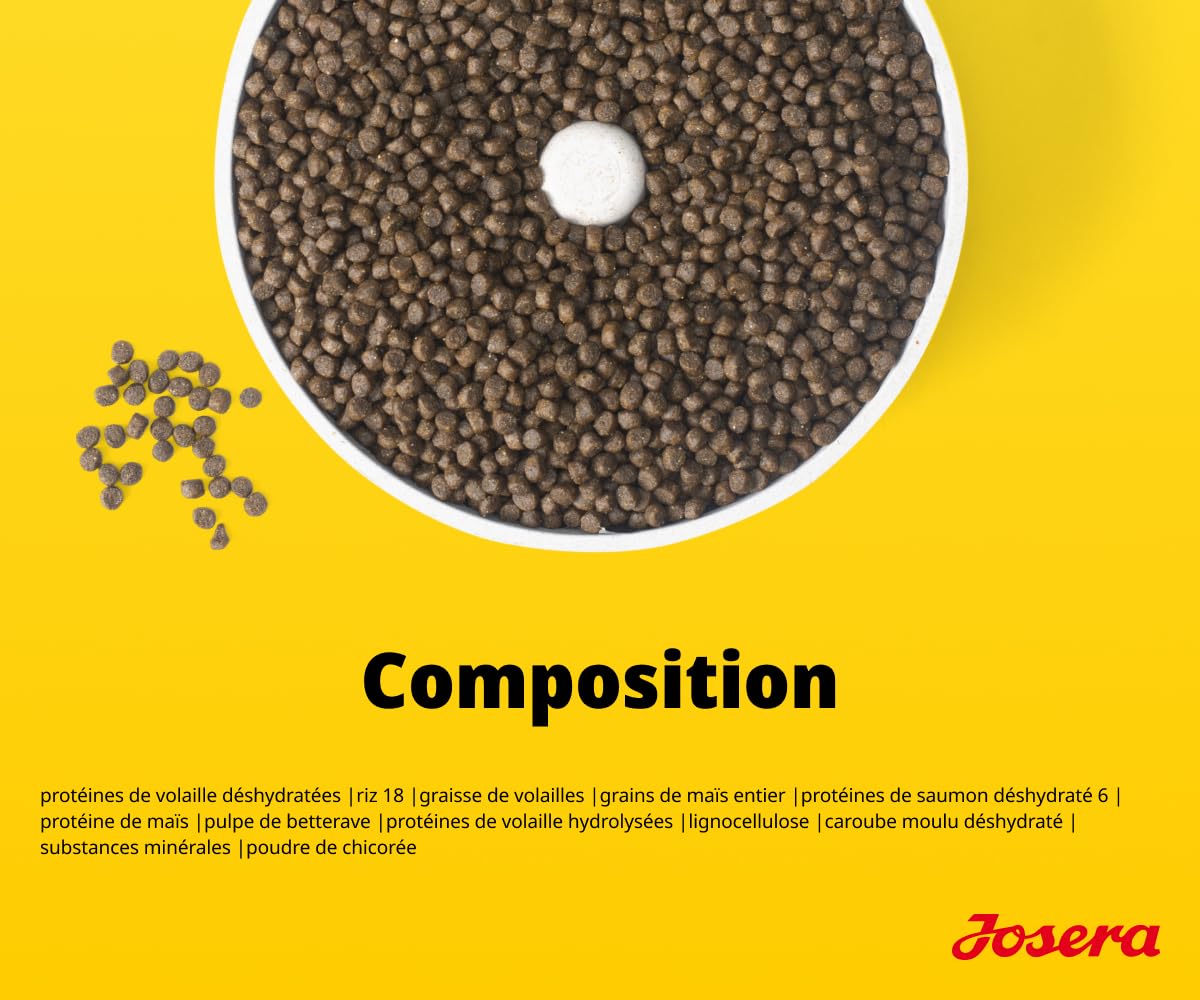 JOSERA Mother & Puppy Saumon & Riz (1 x 12,5 kg) | Croquettes Haut de Gamme pour chiennes gestantes/allaitantes et Chiots | Apport Optimal en énergie et en L-carnitine | sans Gluten | Lot de 1