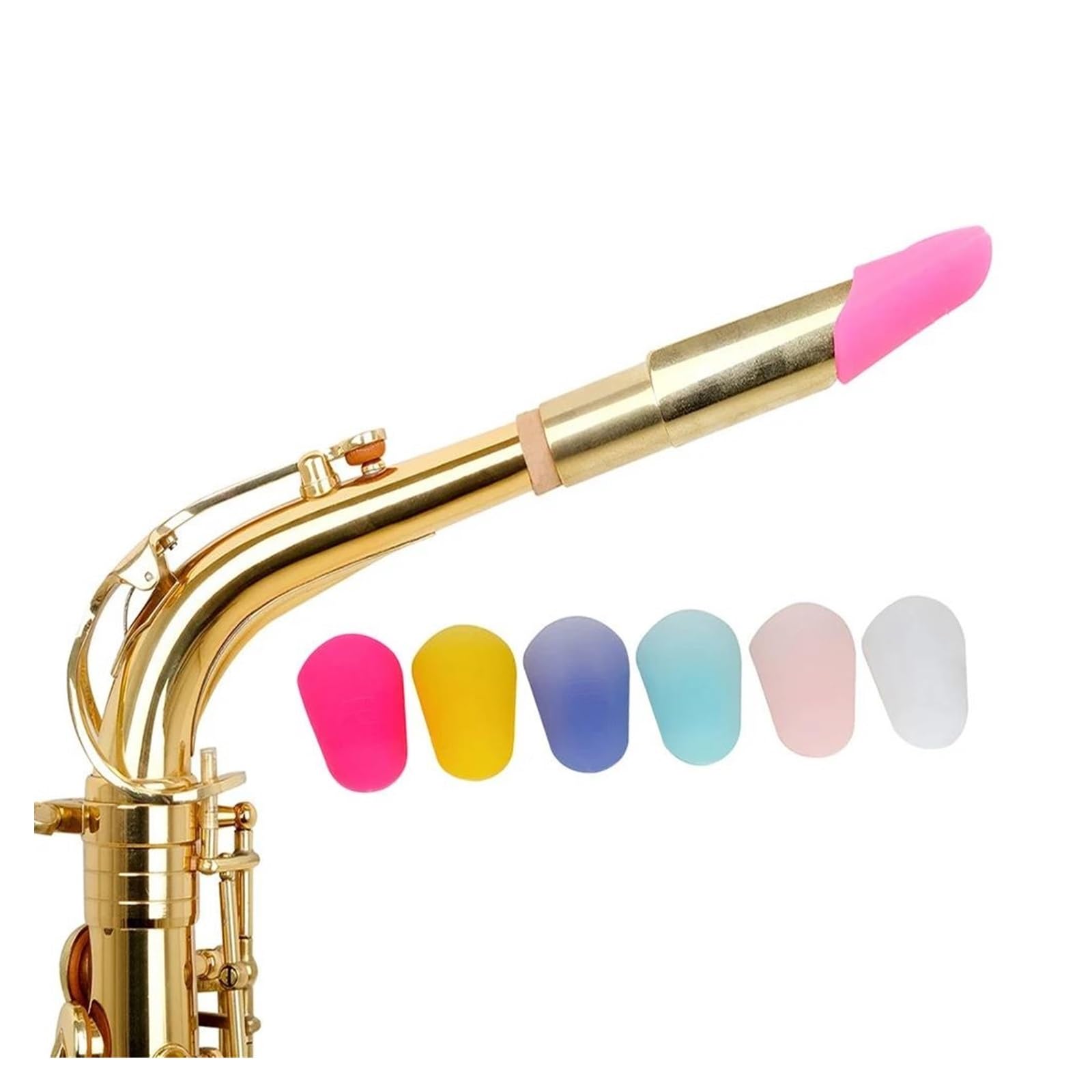 sassofono Accessori per Strumenti Musicali 6 Pezzi/set Bocchino Per Sassofono Cappuccio Protettivo Bocchino Per Clarinetto Custodia Protettiva Accessori Per La Manutenzione Della Musica