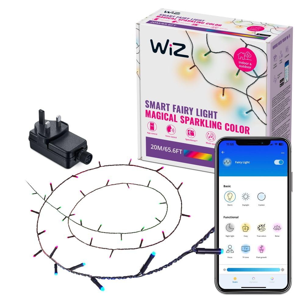 Philips Wiz Wiz Smart Wifi Fairy Light Colour 20M