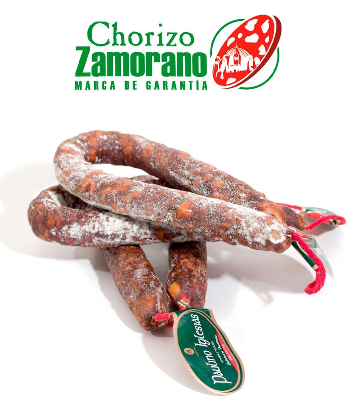 Chorizo dulce de Zamora 500 grs. Chorizo Sarta dulce natural artesano