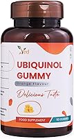 Vista 1 de Gomitas de ubiquinol 150 mg, 90 unidades, alta absorción/boiactividad mejorada CoQ10.