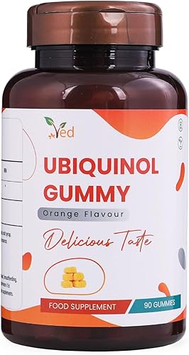 Gomitas de ubiquinol 150 mg, 90 unidades, alta absorción/boiactividad mejorada CoQ10.