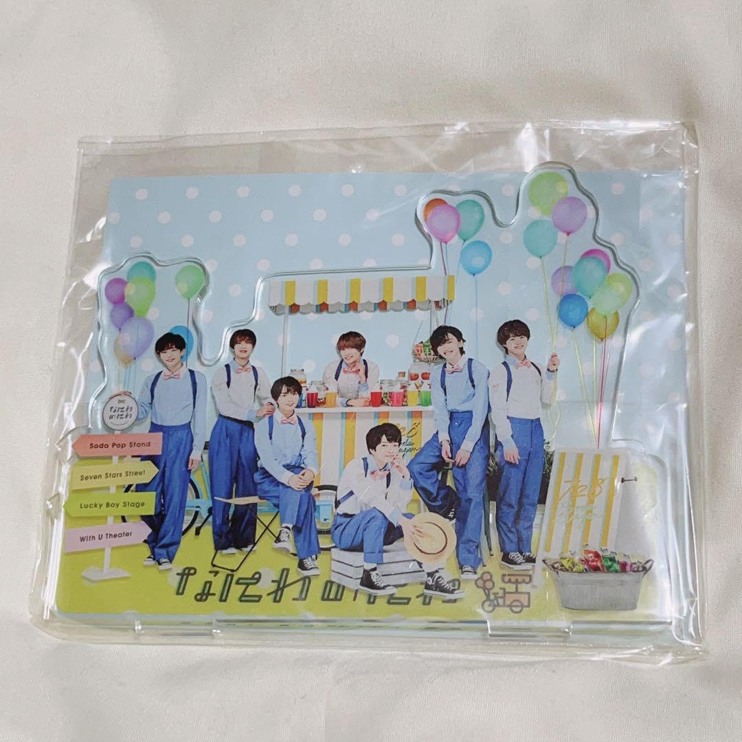 Amazon.co.jp: なにわ男子 なにわのにわ アクリルスタンド 集合 道枝  