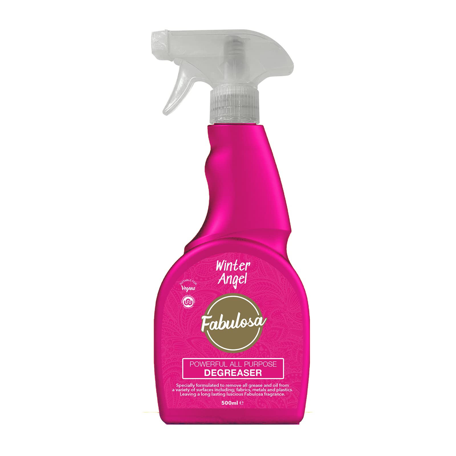 FabulosaAll Purpose, Multi Surface, Powerful and Freshening Degreaser  Cleaning Spray, 500ml, Individual, Winter Angel