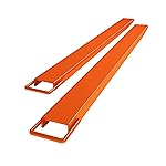 Garvee Pallet Fork Extension,60"Length 5.5" Width,Heavy Duty Forklift with 4600LBS Load Capacity,Fork Extensions for Forklift Truck,Orange