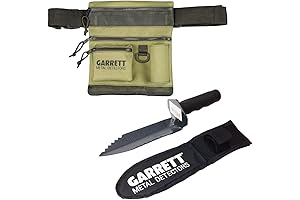 Garrett Metal Detector Accessory Bundle: All Terrain Dig Pouch and Edge Digger...