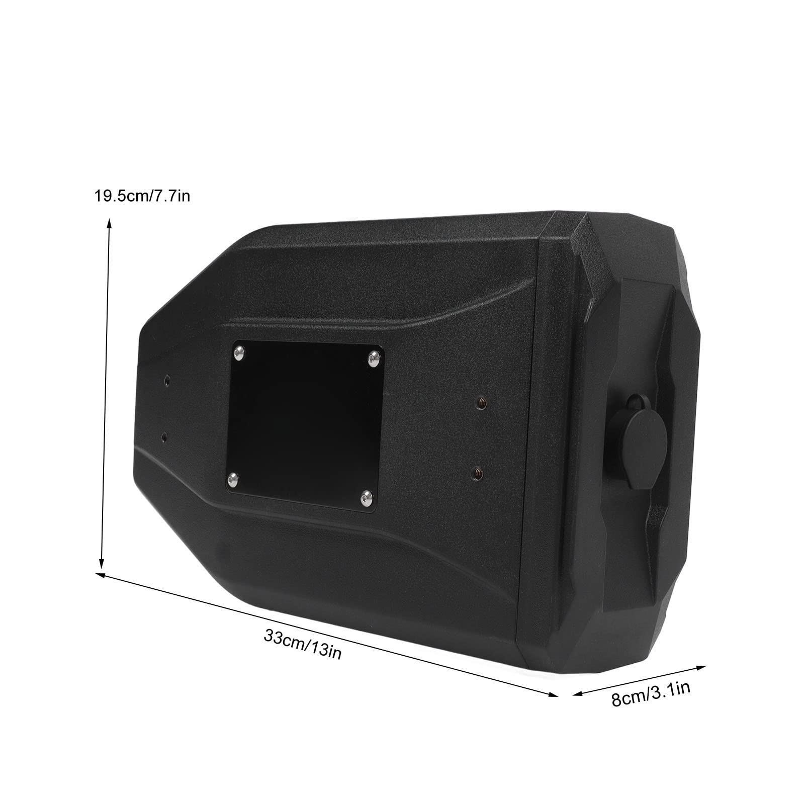 Cassetta degli Attrezzi per Moto, Cassetta degli Attrezzi per Moto Pratica Ed Elegante Cassetta degli Attrezzi Laterale per Moto Portatile di Ricambio per R1200GS R1200GS (Nero)