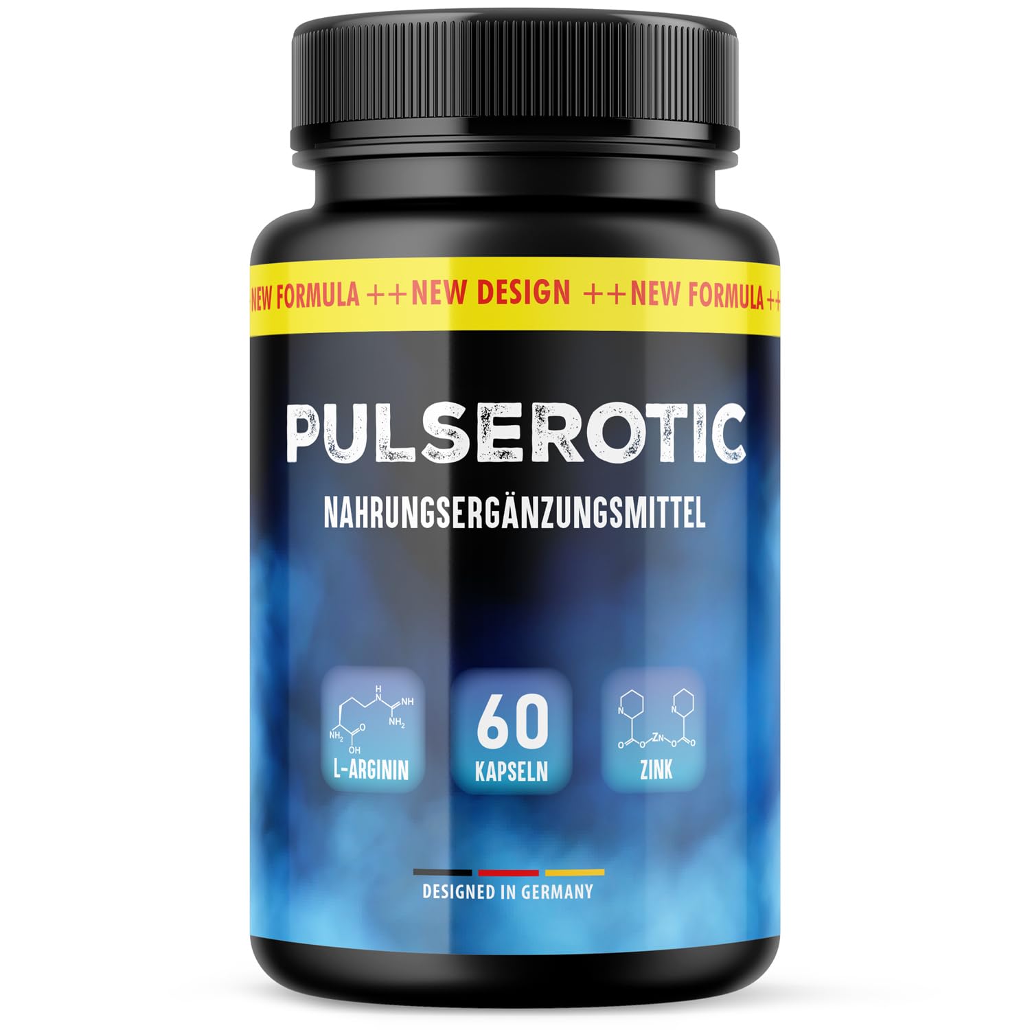 Puls Erotic Kapseln | Schonende Anwendung | Für den aktiven Mann | MaxiPack mit 60 Kapseln pro Dose