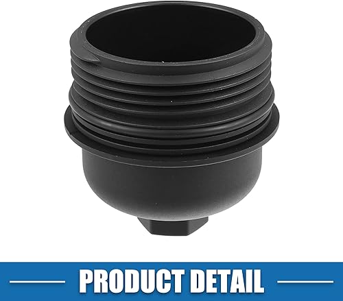 Miniatura 5 de Tapa de la cubierta del filtro de aceite del motor 26350-3CAB1 para Kia Sedona 2015-2018 Plástico Negro