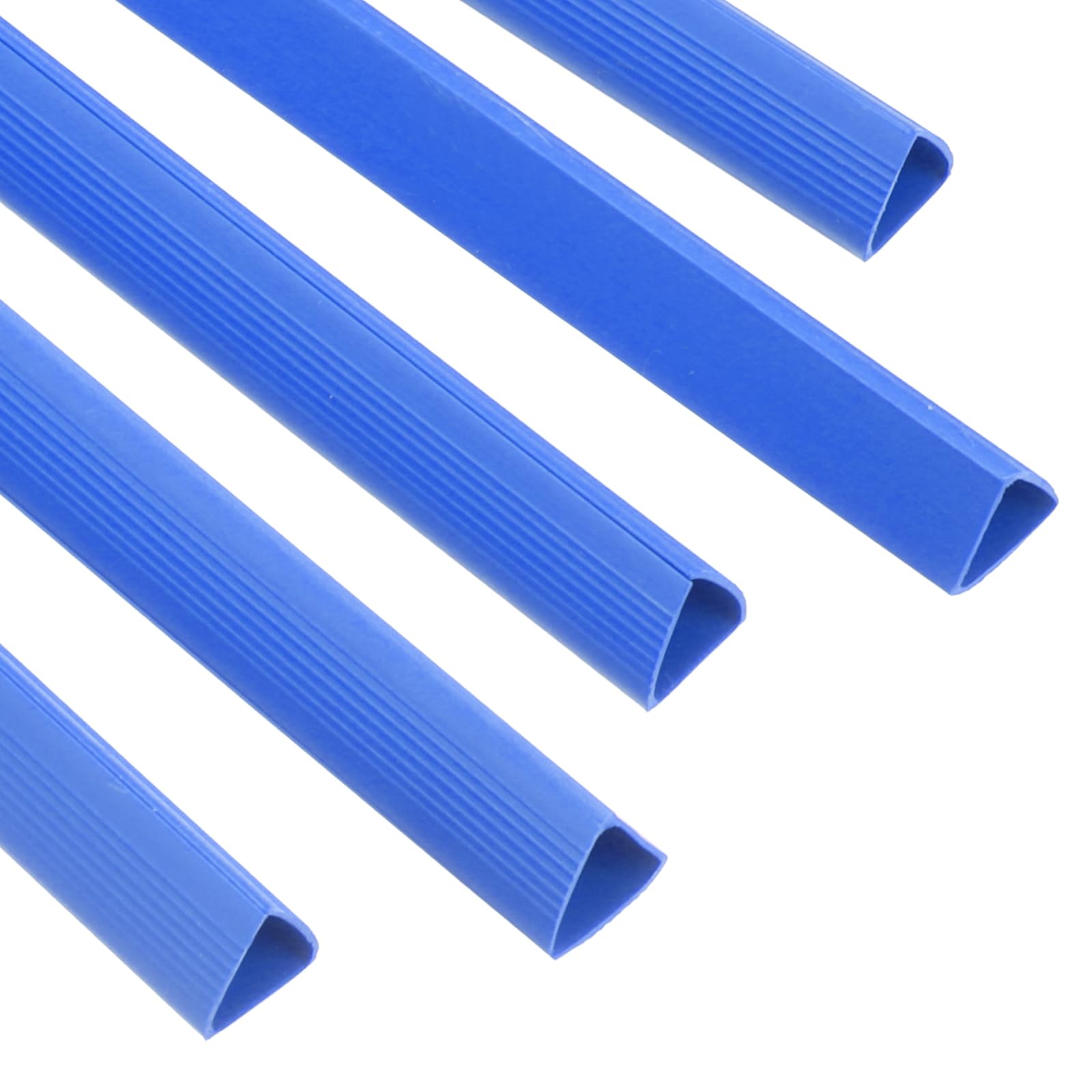 PATIKIL 30Pcs Binding Bars, 13x15mm Binding Bars Slide Grip 120 Sheets Capacity A4 Size Report Binder Presentation Binder for Study Office Report Cover Resume, Blue