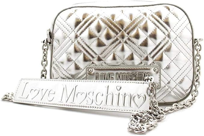 Love Moschino Borsa JC4208 ARGENTO : Amazon.it: Scarpe e borse