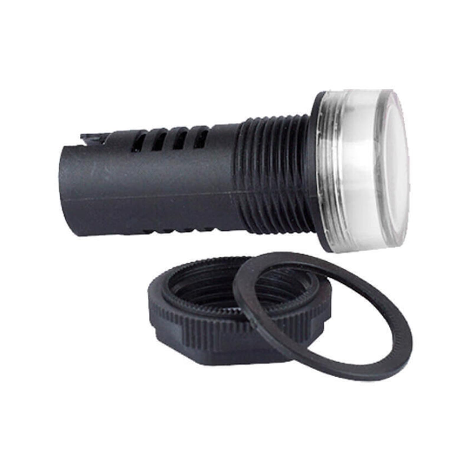 Spia luminosa di segnalazione; ND16-22B/2 220V bianco puro
