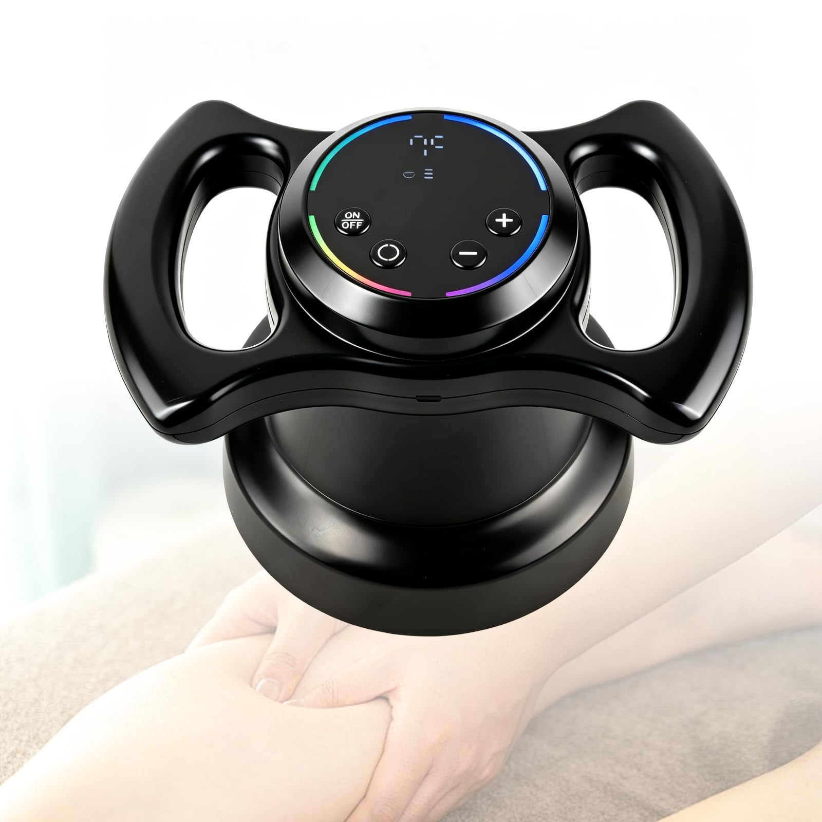 Handliches Mini-Massagegerät mit Perkussionsfunktion (Track-Style) | Geeignet für die Massagetherapie zur Linderung von Muskelschmerzen in Nacken, Schultern, Beinen und Rücken.