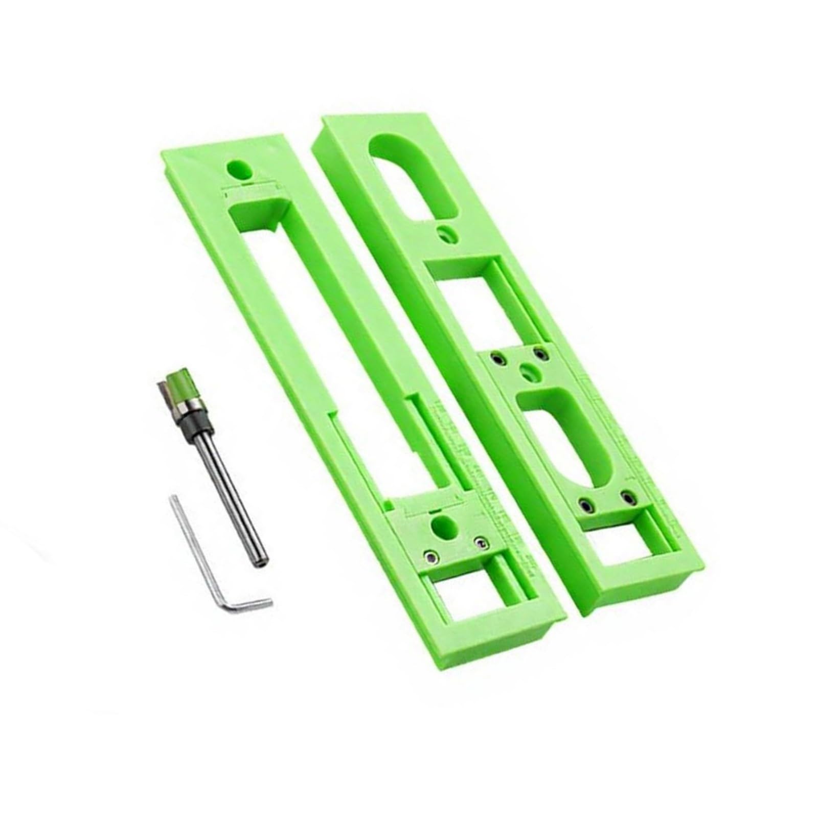 Concealed Hinge Router Jig Lightweight Slotting Template for 26-32mm Hinges with Depth Control Feature Concealed Hinge Router Jigs Guide Template