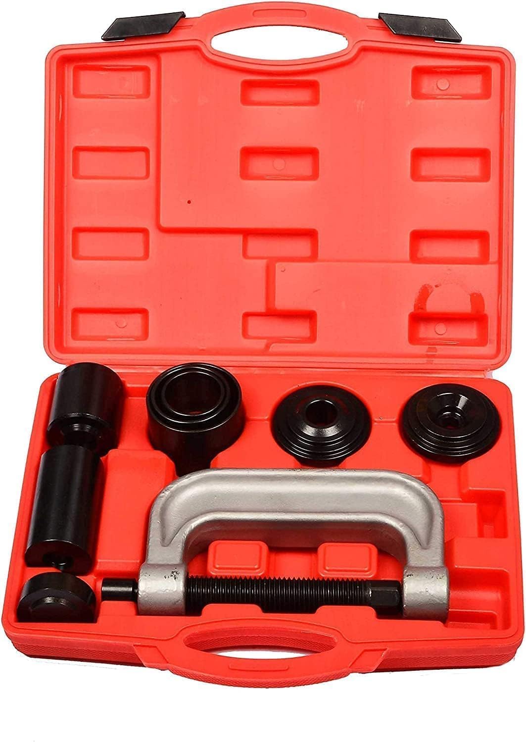 Amazon.co.jp RUN.SE 高耐久ボールジョイントプレス Uジョイント取り外しツールキット 4x4アダプター付き ボール